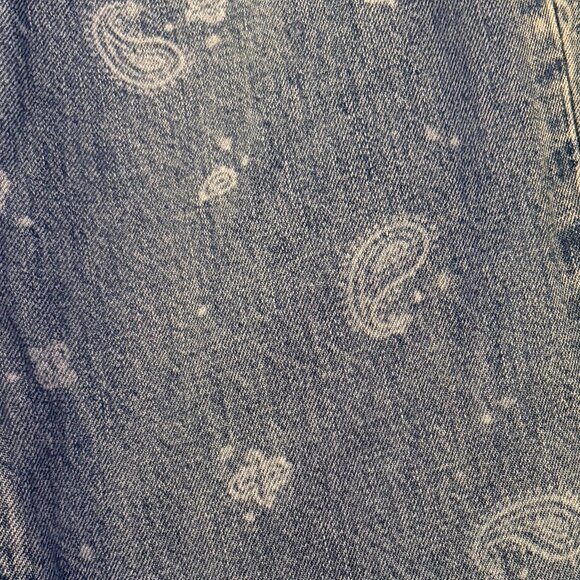 GAP Vintage Paisley Best Girlfriend Jeans Size 28 - Picture 2 of 6